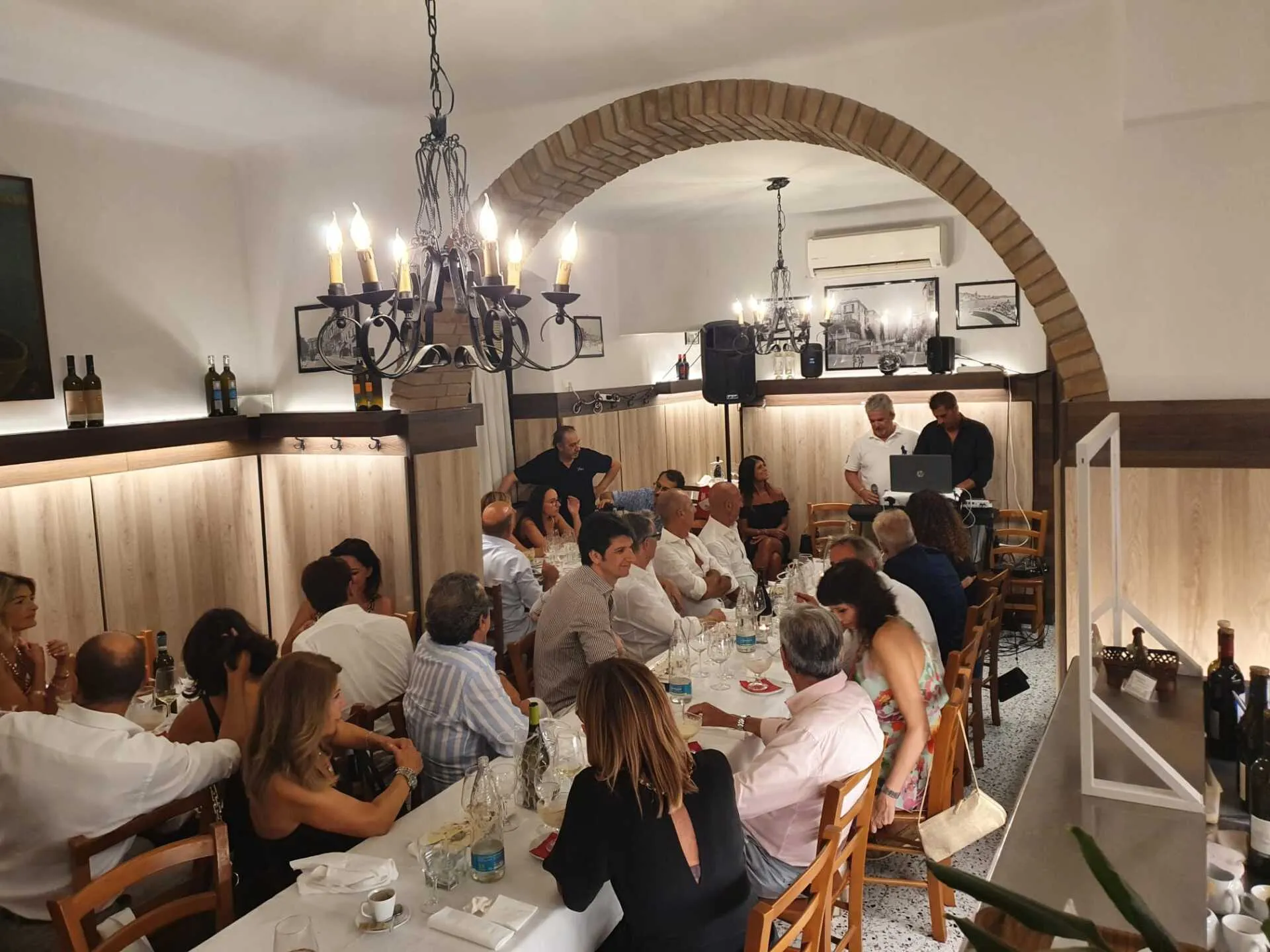 Sala del Ristorante Miro durante un evento privato